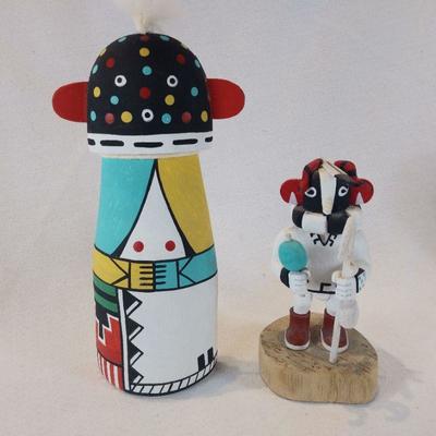 Inuit Peoples Artist-Made Wooden Figures