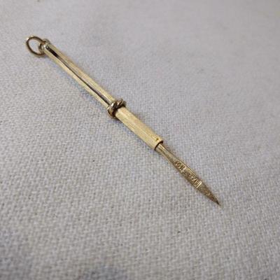 Solid 14K Gold Toothpick