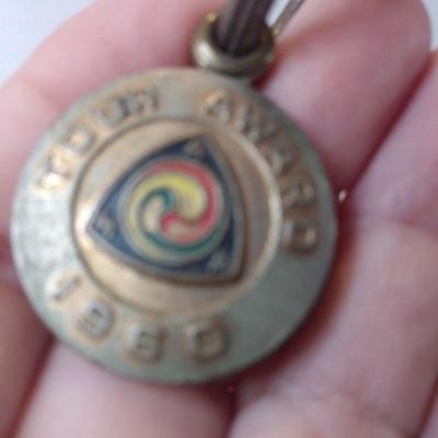 1960 AMA Gypsy Tour Key ID Loop and Membership Card