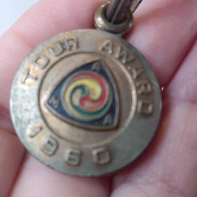 1960 AMA Gypsy Tour Key ID Loop and Membership Card