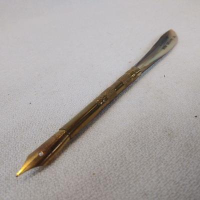 Gold and Abalone Shell Fountain Pen
