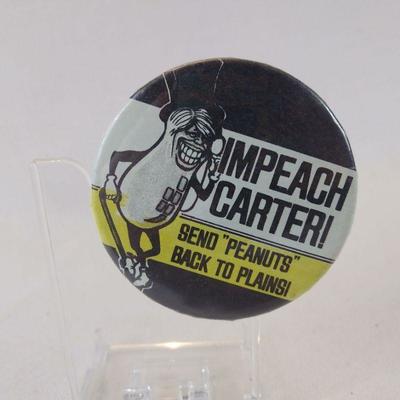 Impeach Carter Political Button