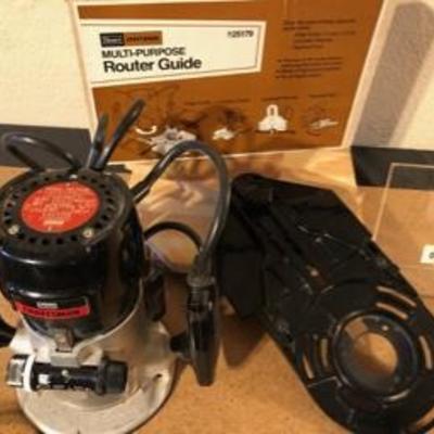 Vintage Sears Craftsman Router Model 315.17480 Tested Working