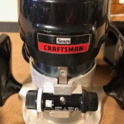 Vintage Sears Craftsman Router Model 315.17480 Tested Working