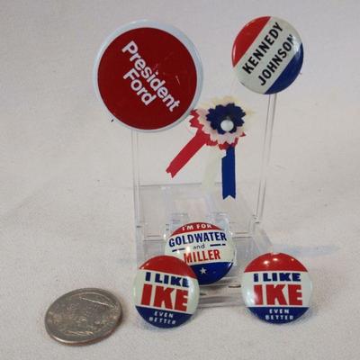 Political Button Grouping
