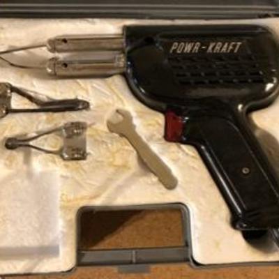 Electric Soldering Gun Working