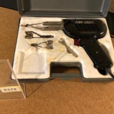 Electric Soldering Gun Working