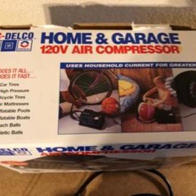 AC DELCO Electric Home & Garage Air Compressor Working