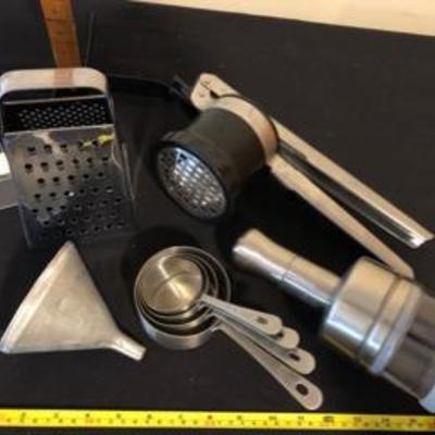 Lot of Misc. Cool Stainless Cooking Gadgets 