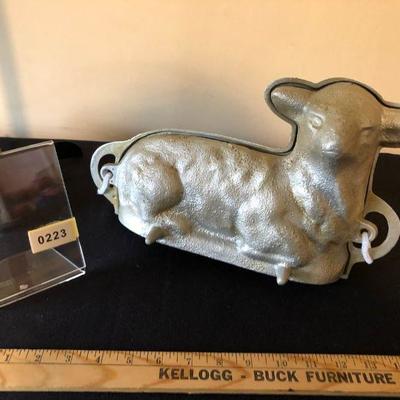 Lamb Shaped Cake Loaf Pan or Chocolate