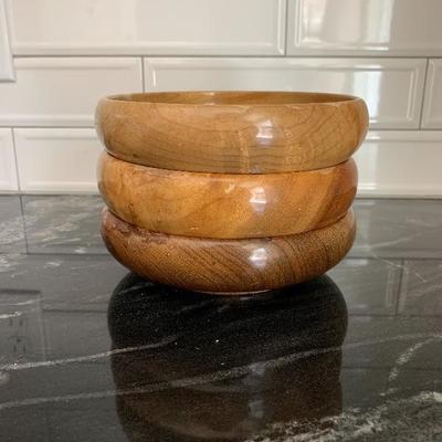 Wooden Bowl Lot