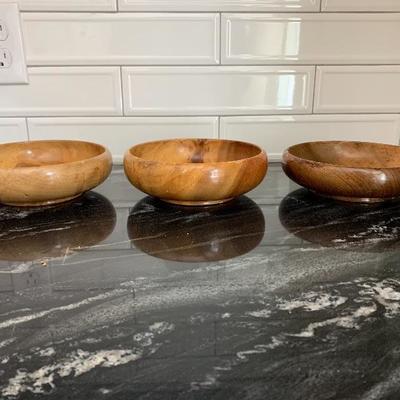 Wooden Bowl Lot