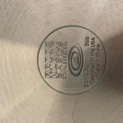 Stainless Steel Pan Lot