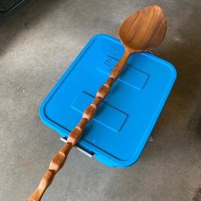 Large MCM wooden spoon 