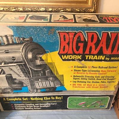 Big Rail Work Train by Marx