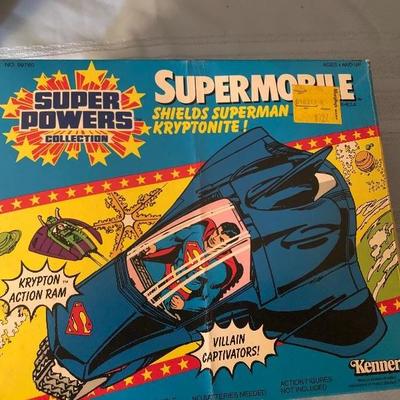 Vintage SUPER POWERS SUPER MOBILE in Sealed Box from Kenner in 1984!