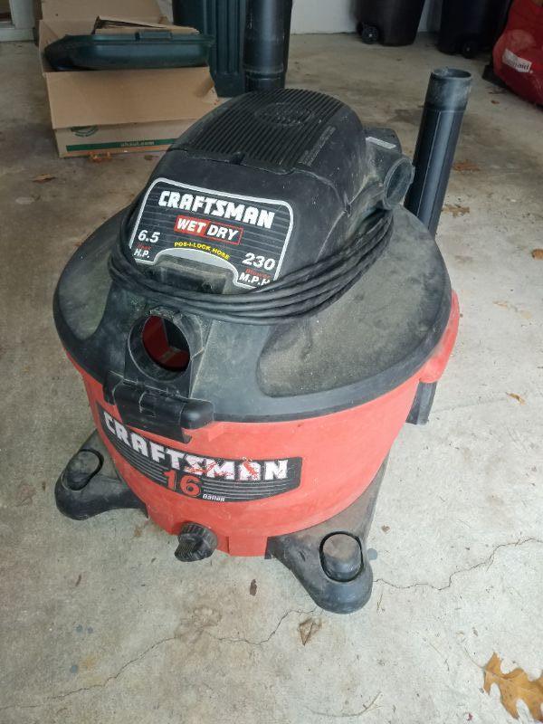 Craftsman shop vac