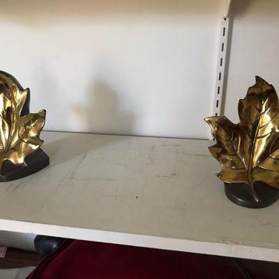 Maple Leaf Bookends