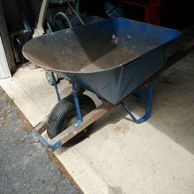 Blue Wheelbarrow