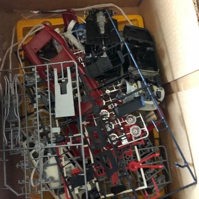 Lot of Assorted Model Car Parts