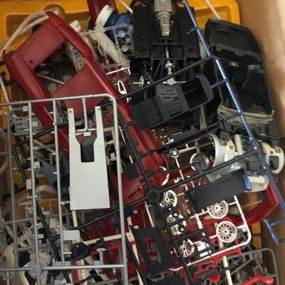 Lot of Assorted Model Car Parts