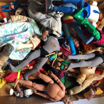 Toy Box Lot 4, Action figures and Dolls