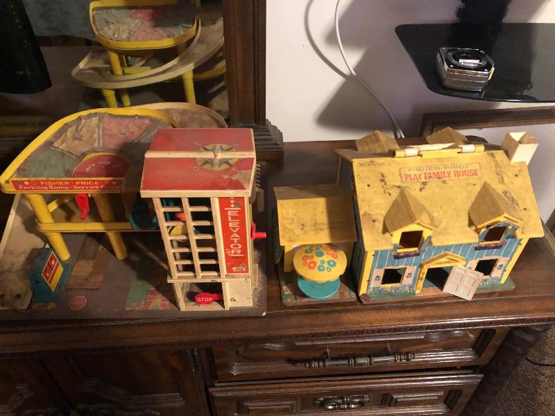 fisher price family house vintage