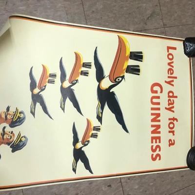 Vintage Poster Lot, Celebrities and Guinness