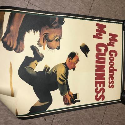 Vintage Poster Lot, Celebrities and Guinness