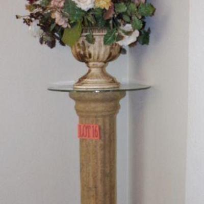 LOT 16  PEDESTAL AND PLANT