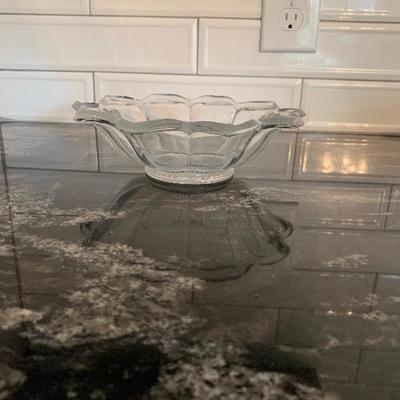 Glass and Crystal Bowl Lot
