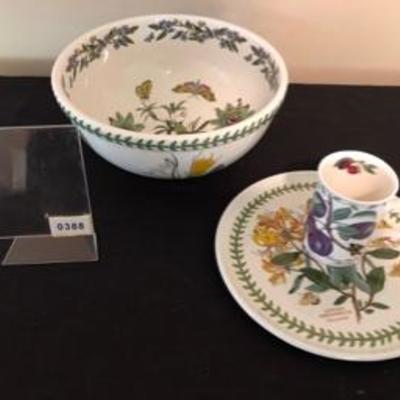 Bowl Mug & Plate Heritage Fruit Roy Kirkham Bone China England 