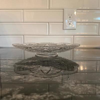 Glass Serving Dish Display Lot