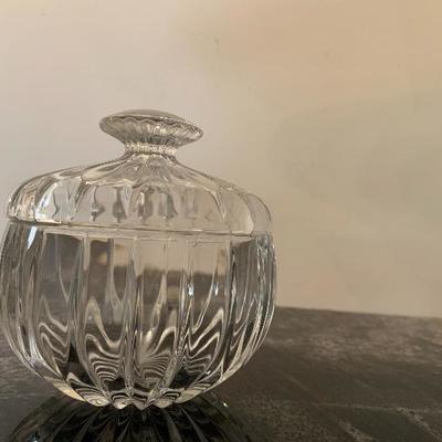 Glass and Crystal Jar Lot