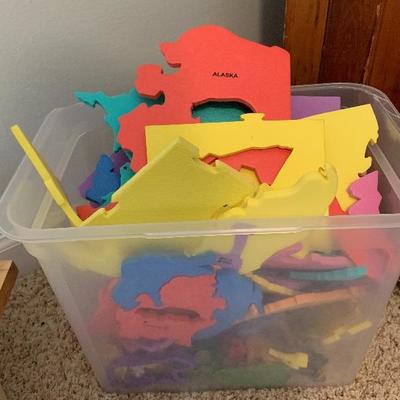 Kids Puzzles Lot