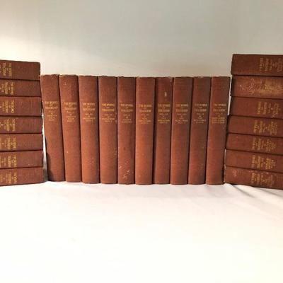Lot 18 - The Works of Thackeray, 24 Volumes