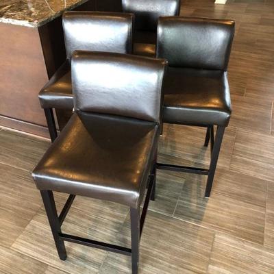Leather Bar Stools