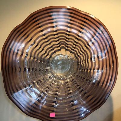 Wall Hanging Glass Bowl #1
