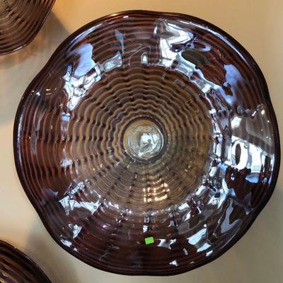 Wall Hanging Glass Bowl #2