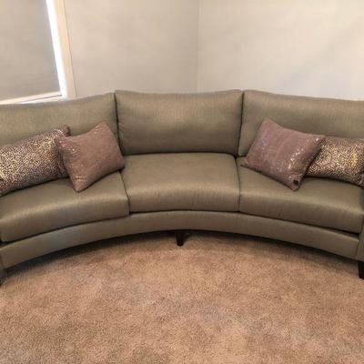 Custom Designer Curved Sofa