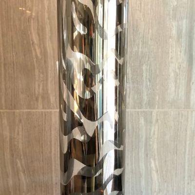 Tall Glass Vase