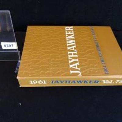 1961 KU University of Kansas Jayhawker Yearbook