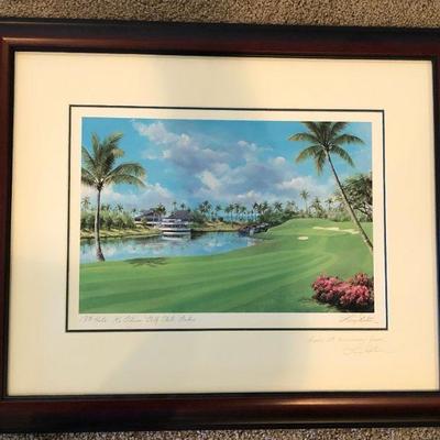 Signed Larry Dotson Print