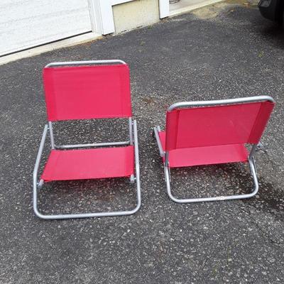Lot outdoor chairs