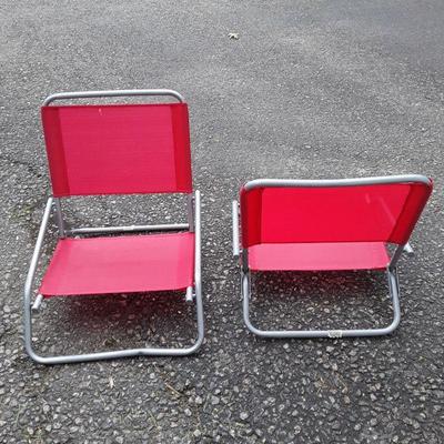 Lot outdoor chairs