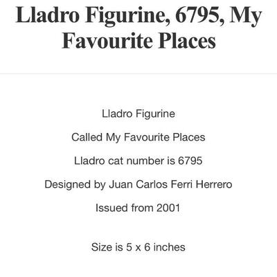 Lladro â€œMy Favorite Placeâ€