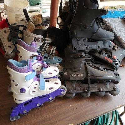 Lot of Roller Blade Skates