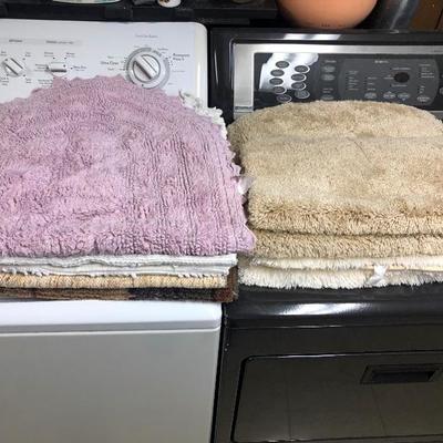 Lot of Bathroom Carpets and Small Area Rugs