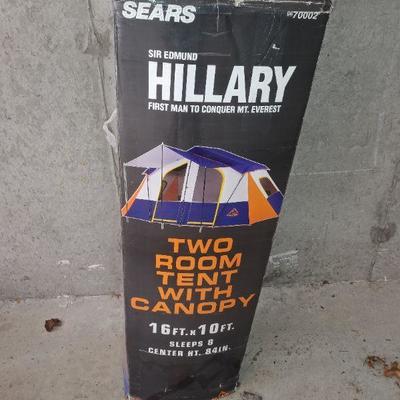 Hillary Two Room Tent with Canopy