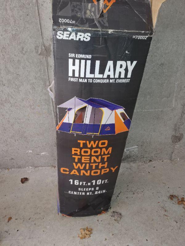 Hillary Two Room Tent with Canopy